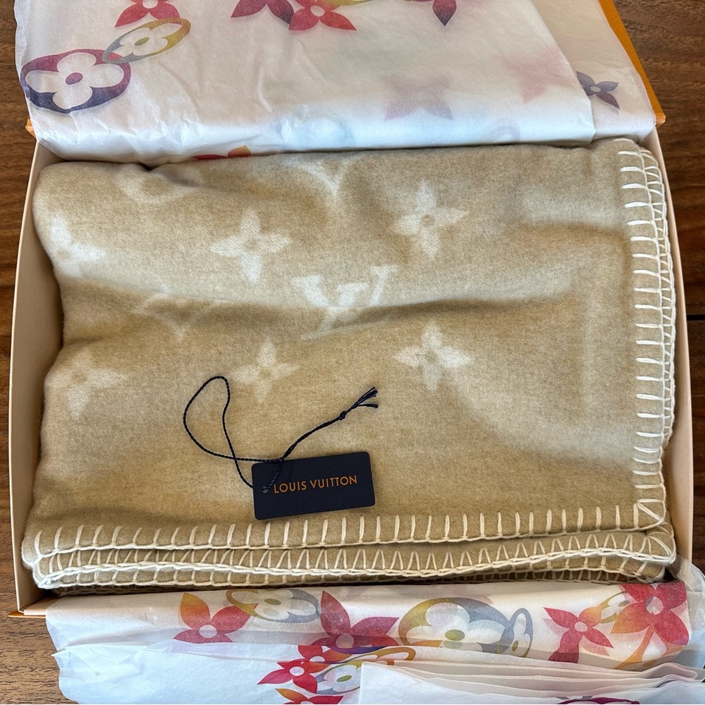 Louis Vuitton Monogram Blanket